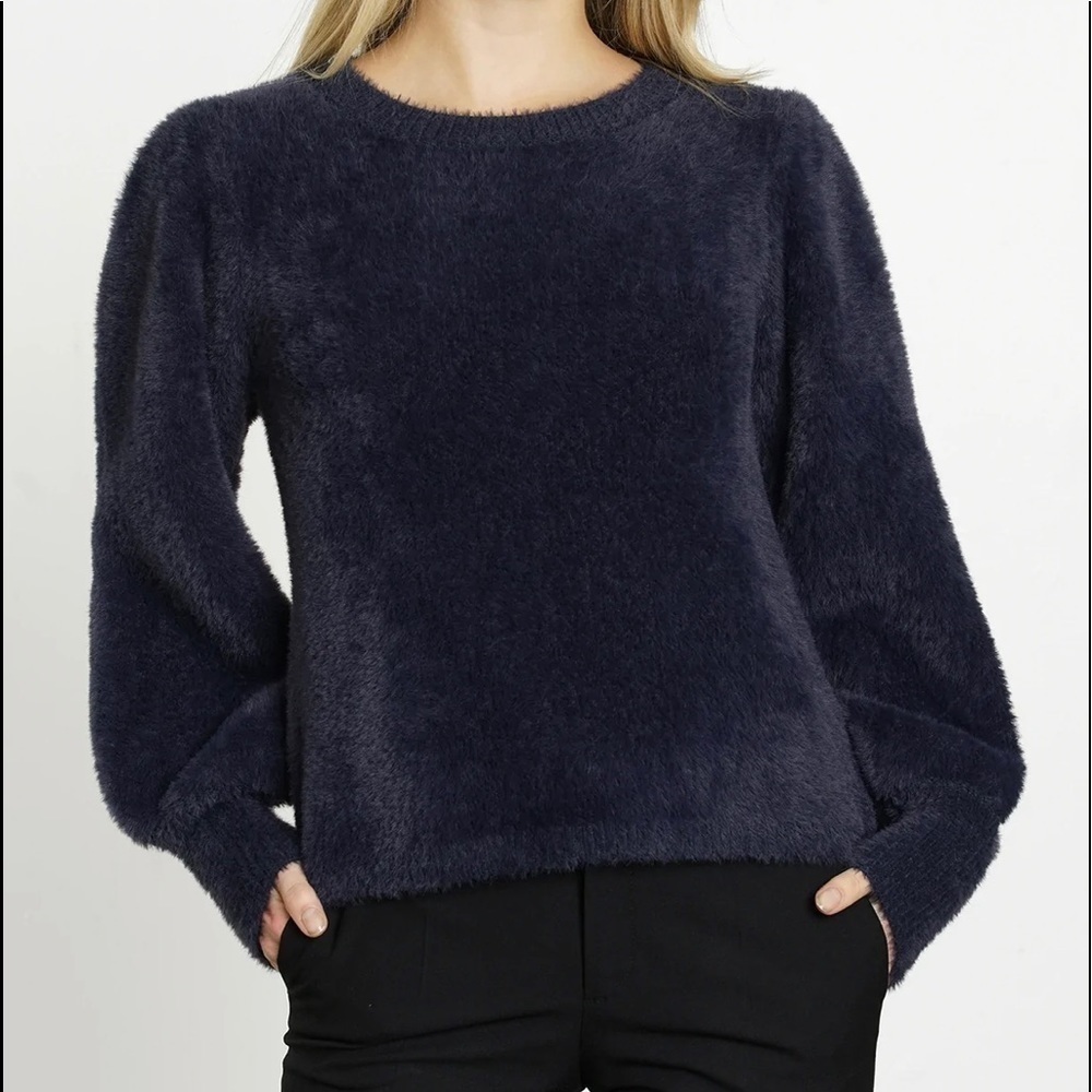 𝅺DRA Los Angeles Franco Sweater Black Size‎ Small NWT NEW #plush cozy knit